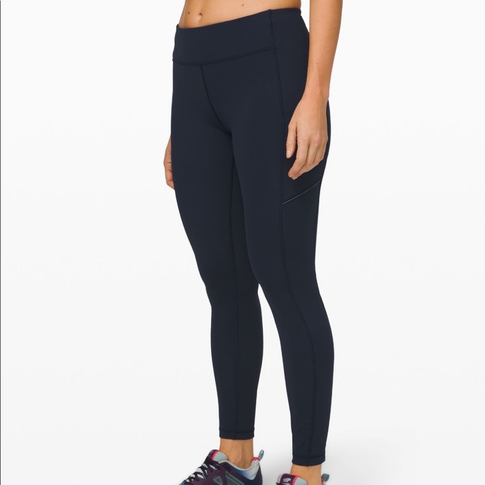 Lululemon Navy Speed Up Tight 28”